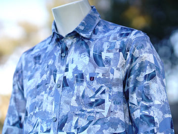 One Blue Print Smart Casual