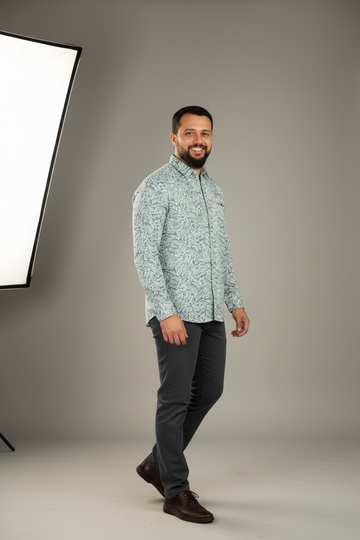 Botanical Print  Smart Casual