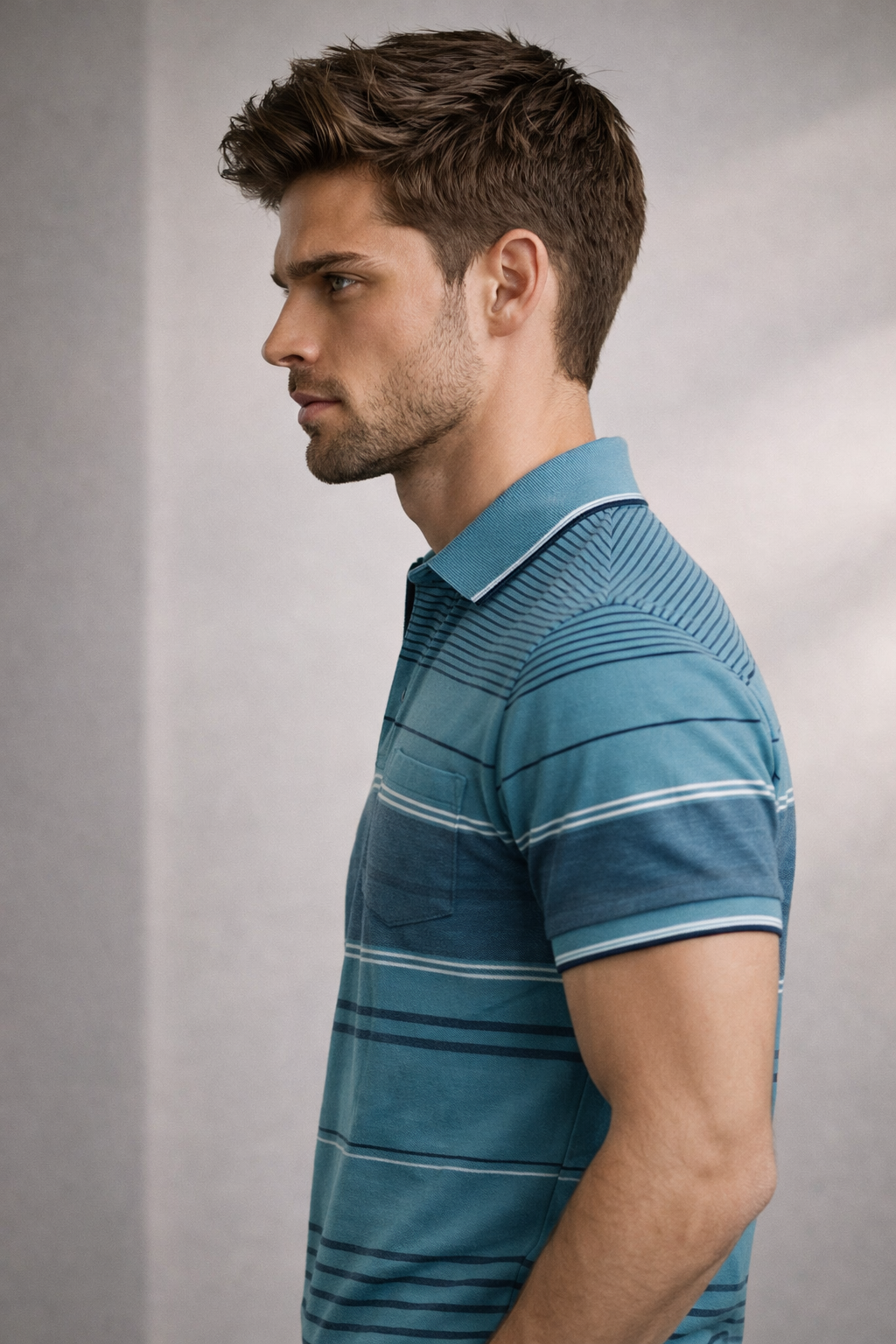 Black Stripes on Green